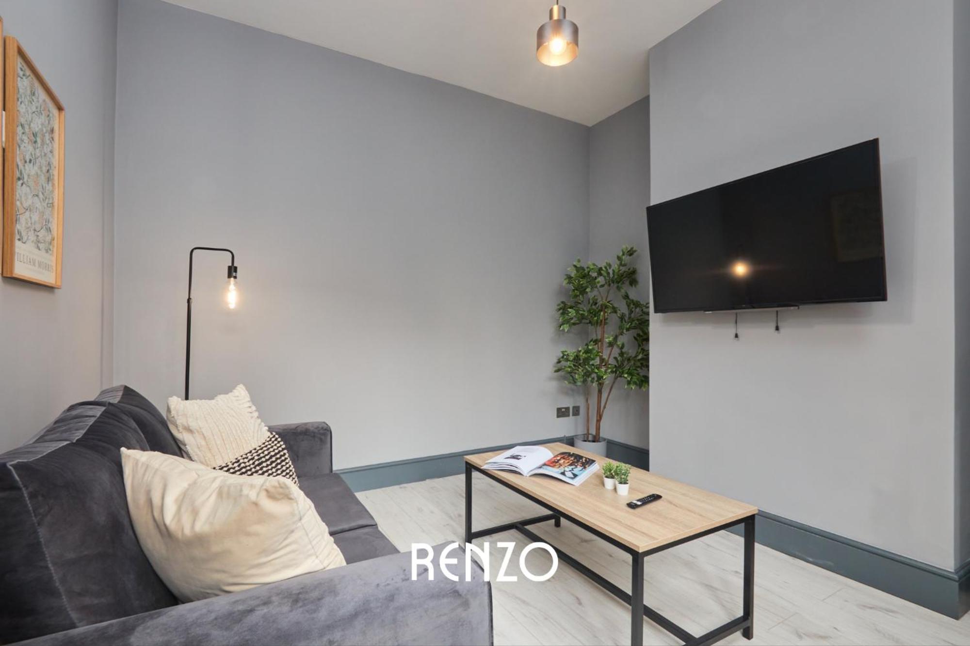 Beautiful 1-Bed Apartment In Derby By Renzo, Free Wi-Fi, Sofa Bed, Sleeps 3! Exterior photo